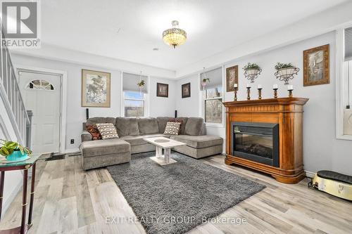 18224 Telephone Rd, Quinte West, ON - Indoor Photo Showing Living Room With Fireplace