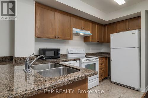 #105 -35 Strangford Lane, Toronto, ON - Indoor Photo Showing Kitchen With Double Sink