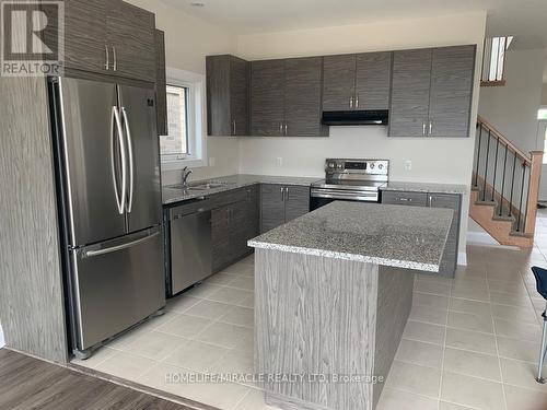 677 Thomas Slee Dr, Kitchener, ON - Indoor Photo Showing Kitchen With Stainless Steel Kitchen With Upgraded Kitchen
