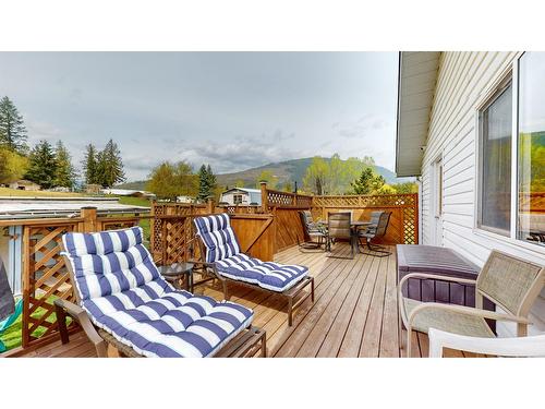 5145 Elsie Holmes Road, Creston, BC - Outdoor With Deck Patio Veranda With Exterior
