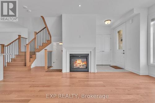 4021 Sixth Line, Oakville, ON - Indoor With Fireplace