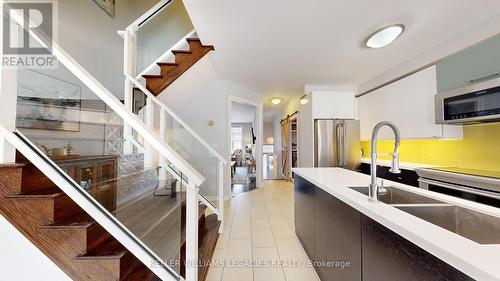 29 Mccartney St, Toronto, ON - Indoor Photo Showing Kitchen With Double Sink