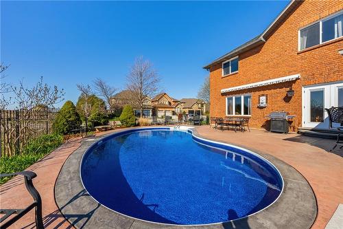 25 Richdale Drive, Hamilton, ON - Outdoor With In Ground Pool With Deck Patio Veranda With Exterior
