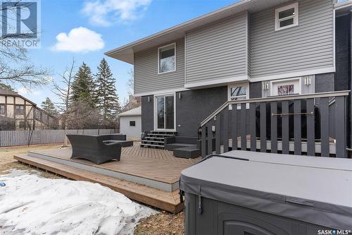 303 Candle Crescent, Saskatoon, SK - Outdoor With Deck Patio Veranda With Exterior