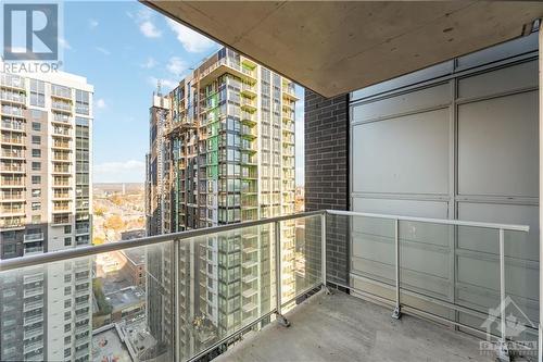 242 Rideau Street Unit#2005, Ottawa, ON - Outdoor With Balcony With Exterior