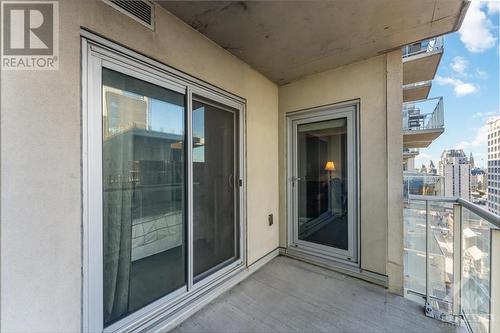 242 Rideau Street Unit#2005, Ottawa, ON - Outdoor With Balcony With Deck Patio Veranda With Exterior