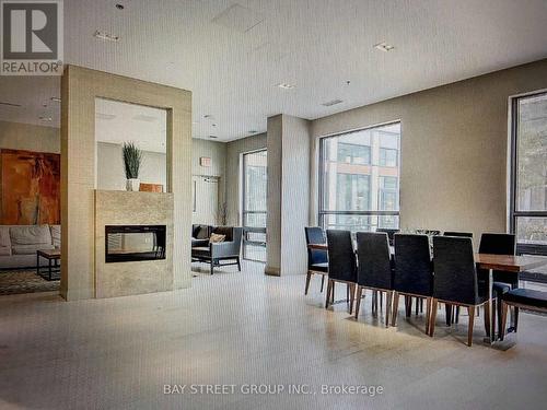 #1107 -195 Bonis Ave, Toronto, ON - Indoor With Fireplace