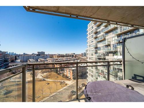 1007-38 Joe Shuster Way, Toronto, ON - Outdoor With Balcony With View