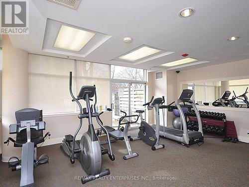 310 - 70 Port Street E, Mississauga, ON - Indoor Photo Showing Gym Room