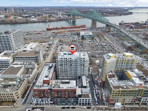 Aerial photo - 1421-2120 Rue Ste-Catherine E., Montréal (Ville-Marie), QC - Outdoor With Body Of Water With View