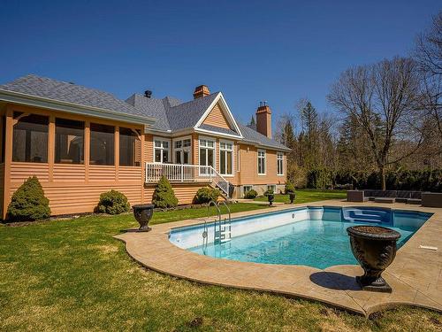 Pool - 1115 Rue Des Anciens, Prévost, QC - Outdoor With In Ground Pool