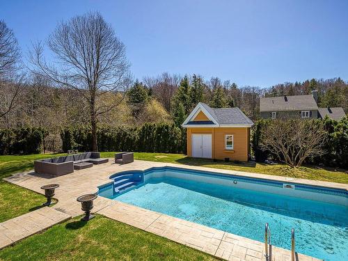 Pool - 1115 Rue Des Anciens, Prévost, QC - Outdoor With In Ground Pool With Backyard