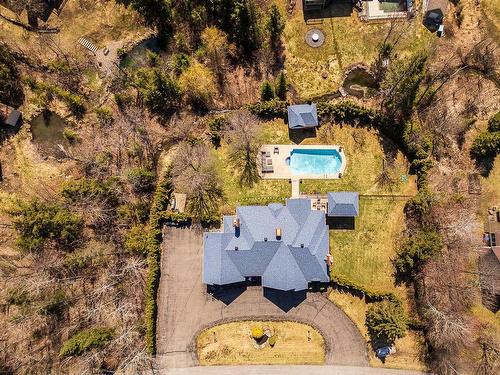 Aerial photo - 1115 Rue Des Anciens, Prévost, QC - Outdoor With In Ground Pool With View