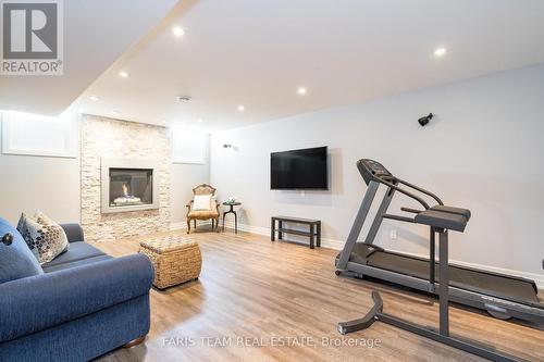 28 Camelot Square, Barrie, ON - Indoor Photo Showing Other Room With Fireplace