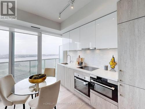 #2509 -15 Queens Quay E, Toronto, ON - Indoor Photo Showing Kitchen With Upgraded Kitchen