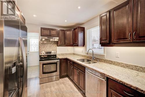 #Main -2515 Donnavale Dr, Mississauga, ON - Indoor Photo Showing Kitchen With Stainless Steel Kitchen With Double Sink