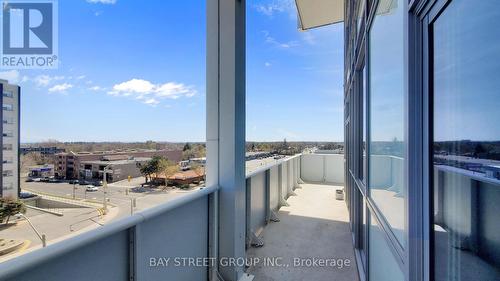 509 - 55 Speers Road, Oakville, ON - Outdoor With Balcony With View