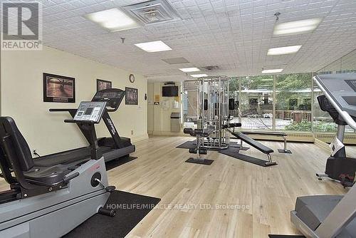 #804B -3605 Kariya Dr, Mississauga, ON - Indoor Photo Showing Gym Room
