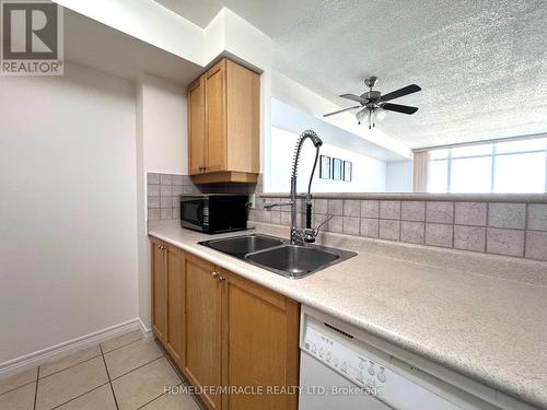 #1715 -710 Humberwood Blvd, Toronto, ON - Indoor Photo Showing Kitchen With Double Sink