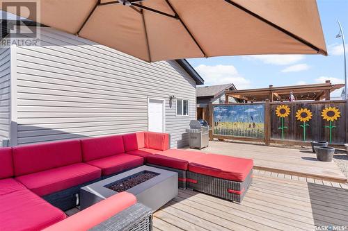 130 Wyant Lane, Saskatoon, SK - Outdoor With Deck Patio Veranda With Exterior
