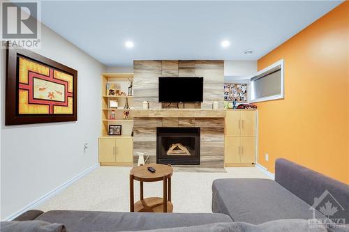 1821 Walkley Road Unit#35, Ottawa, ON - Indoor With Fireplace