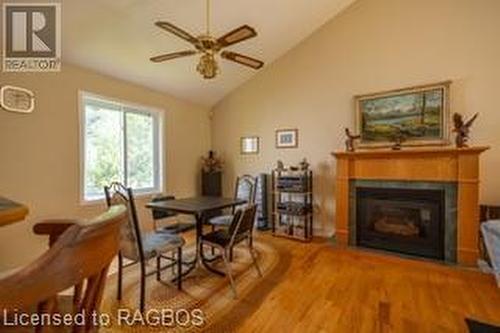 1020 Second Avenue N, Sauble Beach, ON - Indoor With Fireplace