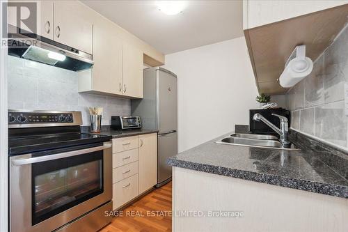 #1107 -15 Maplewood Ave, Toronto, ON - Indoor Photo Showing Kitchen With Stainless Steel Kitchen With Double Sink