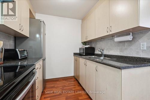 #1107 -15 Maplewood Ave, Toronto, ON - Indoor Photo Showing Kitchen With Double Sink