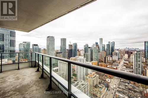 4206 - 85 Wood Street, Toronto, ON - Outdoor With Balcony With View With Exterior