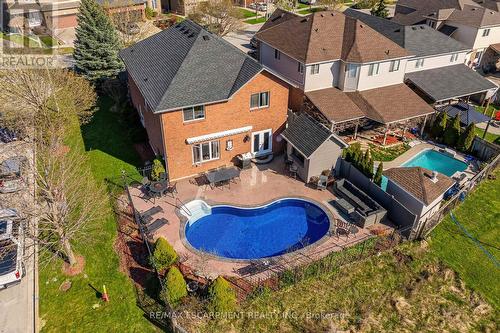 25 Richdale Drive, Hamilton, ON - Outdoor With In Ground Pool With Deck Patio Veranda