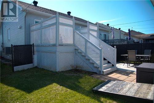 Fully Fenced Yard - Upper Level Deck - 450 Marc Andre Street, Hawkesbury, ON - Outdoor With Deck Patio Veranda With Exterior