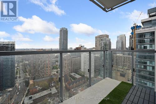 #3313 -3 Gloucester St, Toronto, ON - Outdoor With Balcony