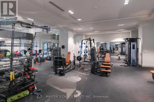 #3313 -3 Gloucester St, Toronto, ON - Indoor Photo Showing Gym Room