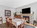 423 Craig St, Parksville, BC  - Indoor Photo Showing Dining Room With Fireplace 