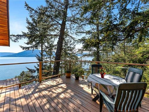 187 Quarry Dr, Salt Spring, BC - Outdoor With Body Of Water With Deck Patio Veranda