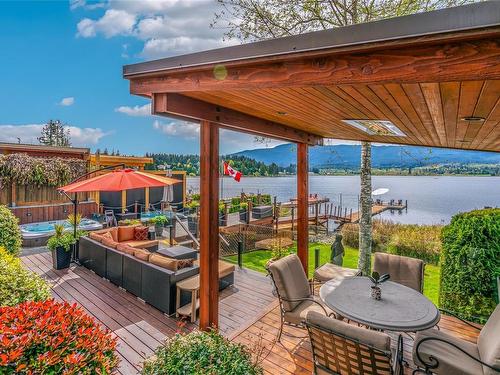 5803 Quarry Cres, Nanaimo, BC - Outdoor With Deck Patio Veranda With View