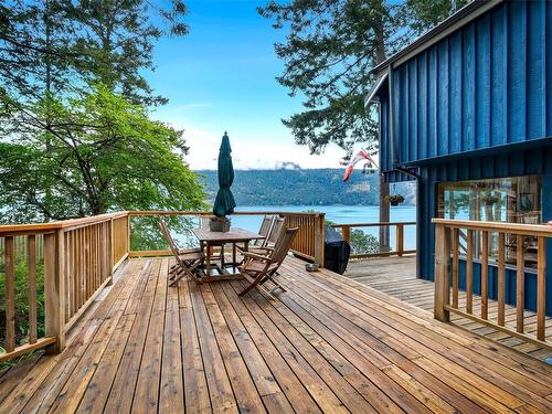 7987 Stoney Hill Rd, Duncan, BC - Outdoor With Body Of Water With Deck Patio Veranda With Exterior