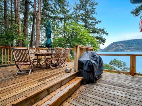 7987 Stoney Hill Rd, Duncan, BC - Outdoor With Body Of Water With Deck Patio Veranda