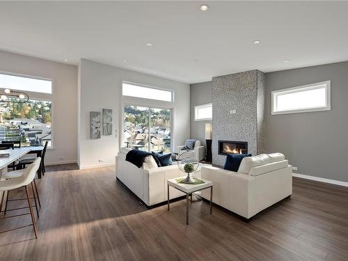 780 Boulder Pl, Langford, BC - Indoor Photo Showing Living Room With Fireplace