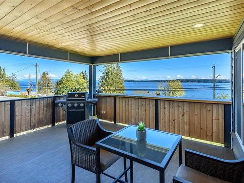 273 Lansdowne St, Union Bay, BC - Outdoor With Body Of Water With Deck Patio Veranda