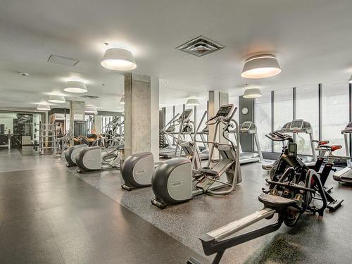 Exercise room - 1606-198 Rue Ann, Montréal (Le Sud-Ouest), QC - Indoor Photo Showing Gym Room