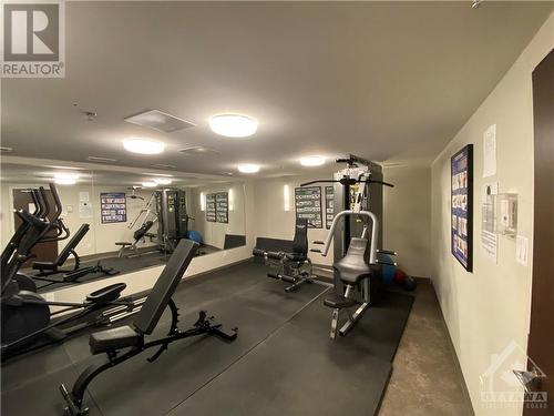 108 Richmond Road Unit#303, Ottawa, ON - Indoor Photo Showing Gym Room