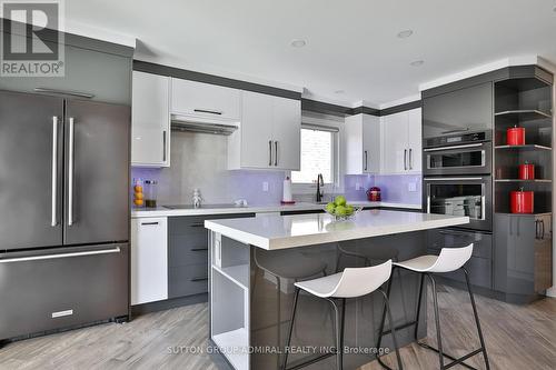 69 Mullen Drive, Ajax, ON - Indoor Photo Showing Kitchen With Upgraded Kitchen