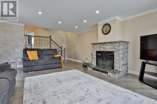 69 Mullen Drive, Ajax, ON - Indoor Photo Showing Living Room With Fireplace