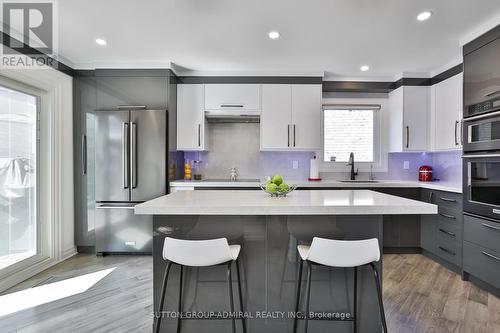69 Mullen Drive, Ajax, ON - Indoor Photo Showing Kitchen With Upgraded Kitchen