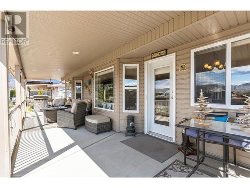 5013 5Th Avenue, Vernon, BC - Outdoor With Deck Patio Veranda With Exterior