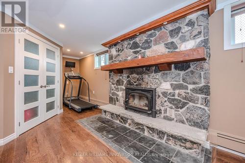 5496 Wellington Rd 86 Road N, Guelph/Eramosa, ON - Indoor With Fireplace