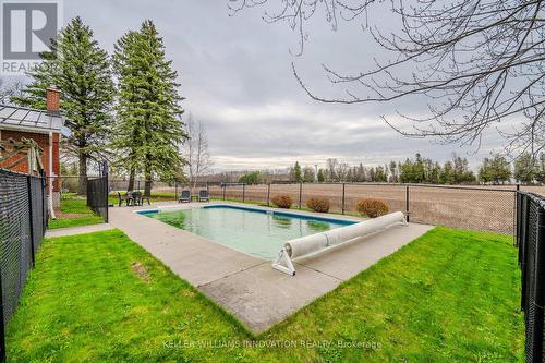 5496 Wellington Rd 86 Road N, Guelph/Eramosa, ON - Outdoor With In Ground Pool With Backyard
