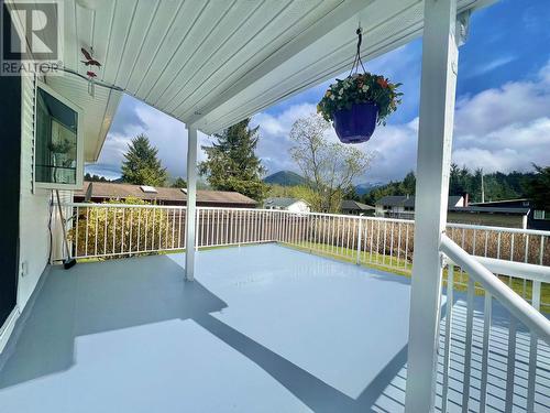1514 India Avenue, Prince Rupert, BC - Outdoor With Deck Patio Veranda With Exterior