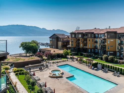 2303-4042 Pritchard Drive, West Kelowna, BC - Outdoor With Body Of Water With In Ground Pool